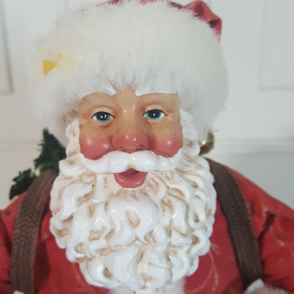 Clothtique  1999 Greeting the Millineum Santa - Picture 3 of 15